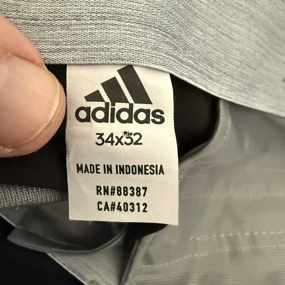 Adidas Ultimate 365 Tapered Golf Pants Mens 34x32 Black DQ2188 Lightweight